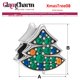 thumbnail image 2 of Charm europeo navidad arbol joya XmasTree08 5Pzas Plata S925 Chapa Separador Fijo Árbol Navideño Plata/Multicolor Caja B, 2 of 2