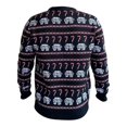 thumbnail image 2 of Suéter Navideño para Hombre George Muñeco de Nieve Ugly Sweater Negro, Talla M, 2 of 4