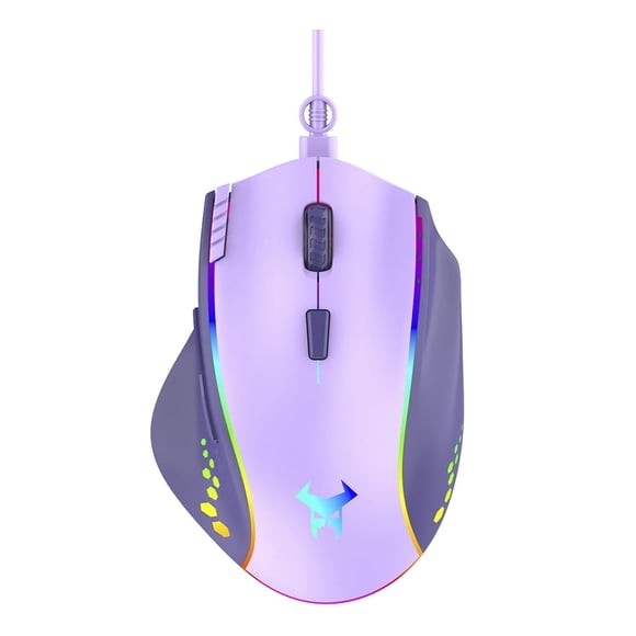 Mouse Gamer Beast Abysmal Arsenal Prime Stf para Computadora Color Lila STF Mouse Beast Abysmal Arsenal Prime