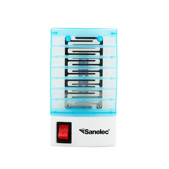 Lámpara mata insectos Sanelec Para pared, color Blanco
