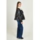 thumbnail image 2 of Chamarra aviador efecto piel Roman Fashion /Juvenil, 8195 (Negro) negro EG, 2 of 5