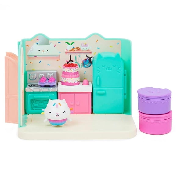 Kits de juegos Spin Master Gabby's Dollhouse Habitaciones de Lujo – La Cocina de Pastelillo