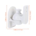 thumbnail image 2 of ELAYARD 2Jgo Soporte Para De Pared Con Material ABS Resistente Para Uso En Hogar, 2 of 8