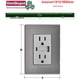 thumbnail image 4 of Tomacorriente Duplex con USB Inoxium1X1U1BSilver 2Pzas USB A/USB C/Contacto Duplex 110/125-250VCA 15A 50/60Hz 5VDC 3A Pl, 4 of 4