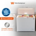thumbnail image 2 of White Westinghouse  Congelador 9 pies  251 Litros  WWCCF89251LHWSD  Inverter  Control dual  Condensador interno  Canastilla  Puertas deslizables  Luz interior  Ruedas, 2 of 7