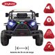 thumbnail image 3 of Camioneta Montable 93 cm Electrica para Niños Control Remoto 12v - Negro, 3 of 8