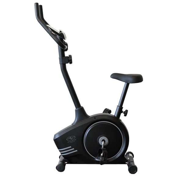 Bicicleta Fija Magnética Athletic Works con Monitor Digital y Volante de 5kg