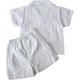 thumbnail image 2 of Guayabera para Bebé Pañalero con Short, Conjunto Mexicano de 2 Piezas para Niño, Guayabera Infantil de Manga Corta, 2 of 3