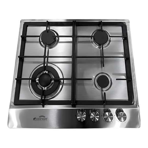 PARRILLA DE GAS EMPOTRABLE ECOCINARE STUF-03 4 QUEMADORES