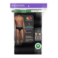 thumbnail image 4 of Trusa Fruit Of The Loom para Hombre, Low Rise Negro 5 Piezas Talla G, 4 of 4