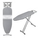 thumbnail image 1 of TESSO HOME Tabla de Planchar, Burro de Planchar Plegable 4 Capas de Portección con Altura Ajustable Base para Sostener el Burro Estructura de Fierro 90 x 30 cm., 1 of 5