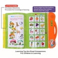thumbnail image 3 of Libro Parlante Para Aprender Inglés Y Español, Juguete Electrónico Educativo Interactivo Bilingüe Para Niños, 3 of 7
