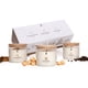 thumbnail image 1 of Kit 3 Velas De Soya | 250 g | Aromas: Canela, Palomita Caramelizada y Café Recién Hecho | Duración 50 Hrs | Kit Warm Wishes | B Life., 1 of 7