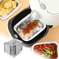 thumbnail image 3 of 50pcs Moulds Disposable Aluminum Baking Pan Kitchen Tools Consummate For Baking Cakes Brownies Bread Meatloaf Lasagna Or Lunch Box, Disposable Aluminum Baking Moulds, Non-Stick, Easy Clean,, 3 of 6
