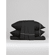 thumbnail image 3 of Juego de Sábanas King Size roomi Algodón Premium Frescas y Suaves Color Negro, 3 of 5