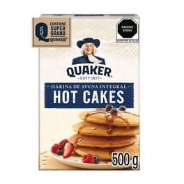 Harina Quaker para hot cakes de avena 500 g