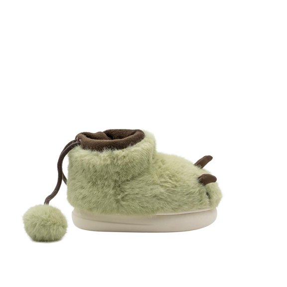 Pantuflas FERNANDA Para Niña Cómodas Suave Interior Verde verde 18