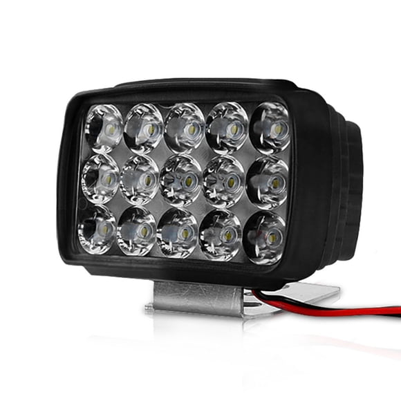 Speravity 15 LED faro de motocicleta focos blancos lámpara de scooters de vehículos eléctricos bombillas auxiliares modificadas de alto brillo Bombillas para automóviles