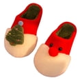 thumbnail image 2 of RKSTN christmas deals Women Christmas Tree Slipper Concise Office Stylish Winter Santa Claus Slippers For Girls Women, 2 of 6