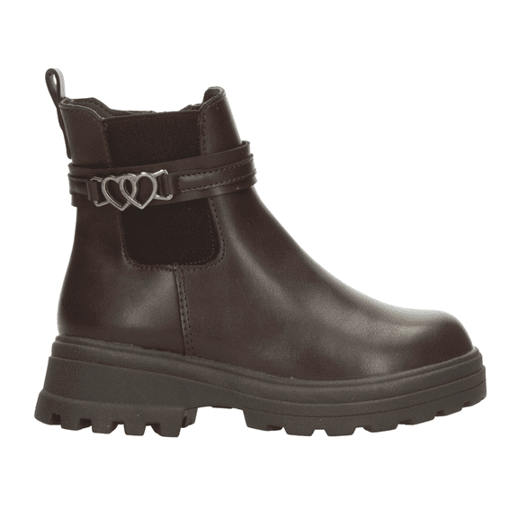 Bota Vavito Niña Café Casual Cierre T22-25 cafe 22