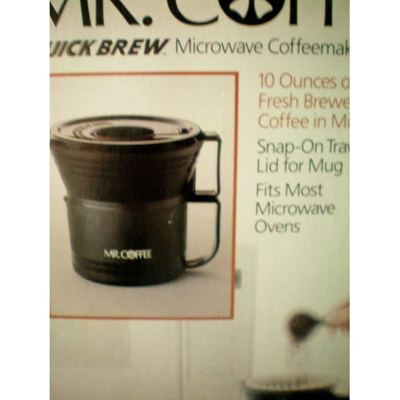 Cafetera Mr. Coffee Quick Brew con tapa de viaje de 300 ml