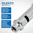 thumbnail image 5 of Silbato Metálico Medio Tono Acero Cromado 8 cm – Potencia y Versatilidad, 5 of 5