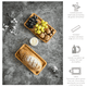 thumbnail image 5 of Charolas Rectangulares De Bambú Multiusos 2 Pack ARTE MARRON, 5 of 5