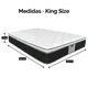 thumbnail image 2 of Colchón King Size Restonic Ortopédico Memory Foam Elite Cooling + 2 Almohadas, 2 of 10