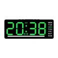 thumbnail image 1 of Reloj Digital LED, regalos con dos alarmas, decoración del hogar, , Reloj de escritorio, reloj de pared para dormitorio, mesa y sala de Número verde, 1 of 8