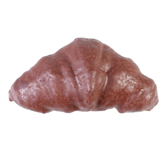 Croissant con cobertura de chocolate por pza