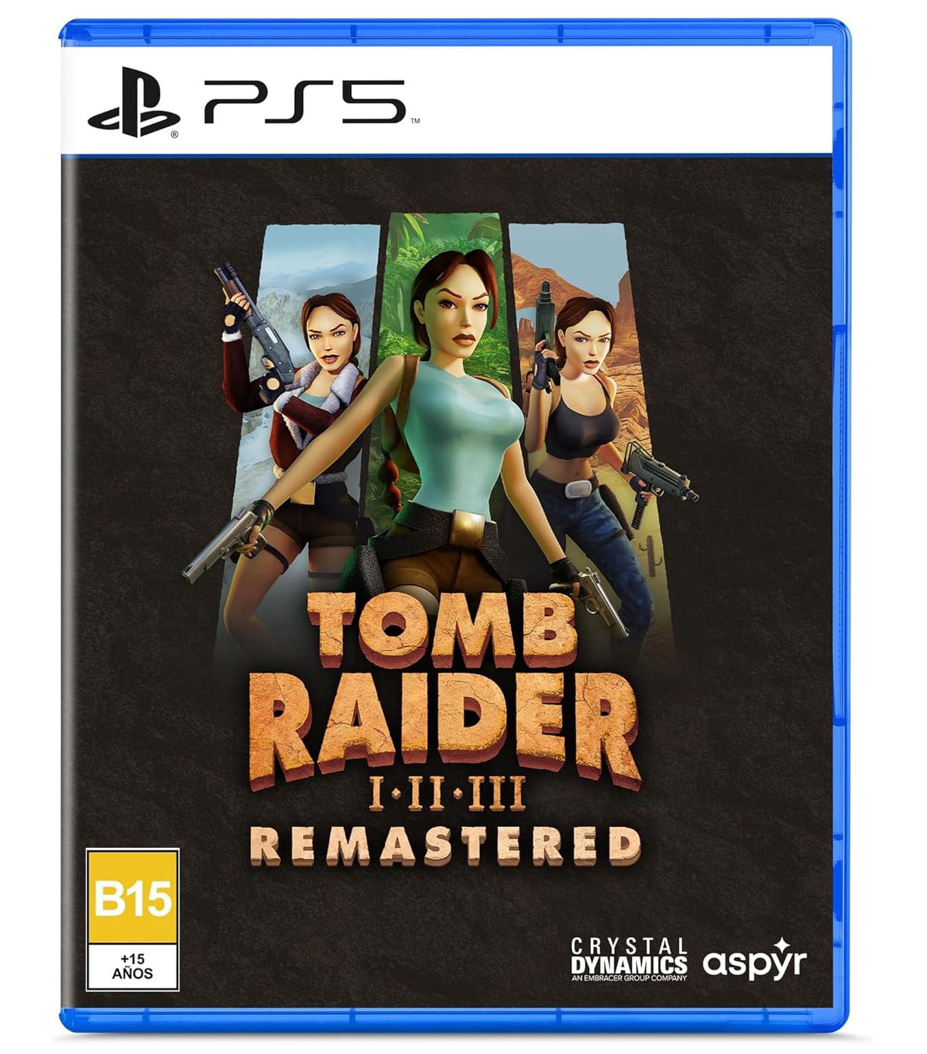 Tomb Raider I-III Remastered Lara Croft - Playstation 5