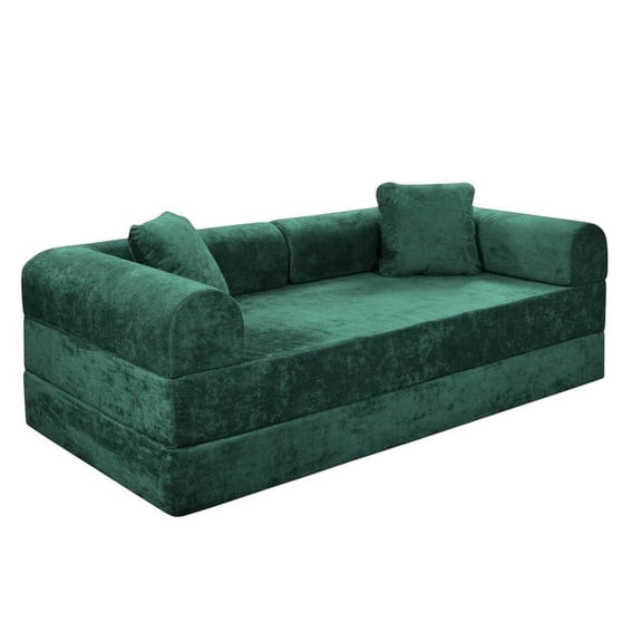 SOFA CAMA TEDDY KING SIZE CATCH GREEN