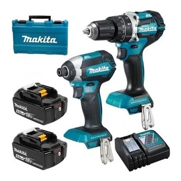Combo Rotomartillo Llave Impacto 18v DLX2180TX Makita