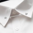 thumbnail image 3 of FOMIYES Barra Decorativa Para Cuello De Camisa En Metal Plateado Para Uso En Ocasiones Especiales, 3 of 8