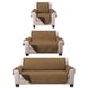 thumbnail image 2 of Juego de Protector Cubre Sala Melocotton Hogar Doble Vista Capitonado CHOCO-CAMEL, 2 of 3