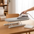 thumbnail image 1 of Ohmyroo Compact Foldable Mini Ironing Board for Sleeves and Collars, Portable Travel Ironing Pad with Heat-Resistant Cover for Garment Touch-Ups, 1 of 6