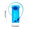 thumbnail image 3 of Xihbxyly Bolsa de Hidratación de 2 L, Depósito de Agua Hermético Sin Bpa, Funda Aislante para Controlar La Temperatura, Diseño Militar Duradero, Ideal para Senderismo, Camping y Running, Tamaño 35 X, 3 of 7