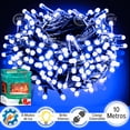 thumbnail image 1 of Luces navideñas serie Azul 200 LEDs 10 Metros DOSYU, 1 of 5