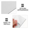 thumbnail image 3 of unbranded 10Ud Peel and Stick Para Cocina Y Con Instalación Fácil Y Acabado Plateado, 3 of 8
