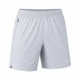 thumbnail image 2 of Short Deportivo Wilson para Hombre Run Zip Color Gris Claro Talla G, 2 of 4