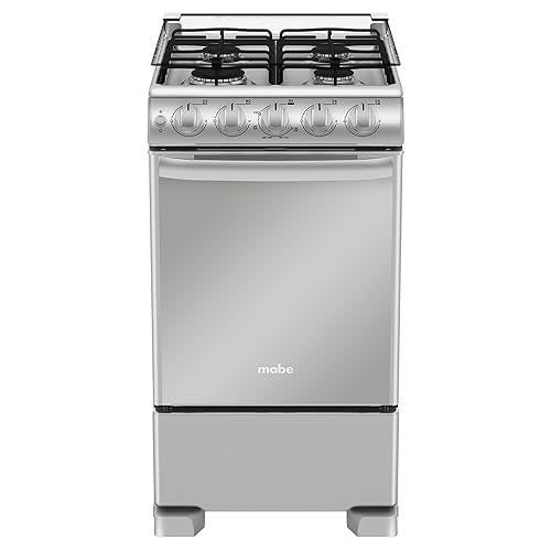 Estufa de Piso 50 cm (20 pulgadas) Plata Mercury Mabe - EM5045CAIS1