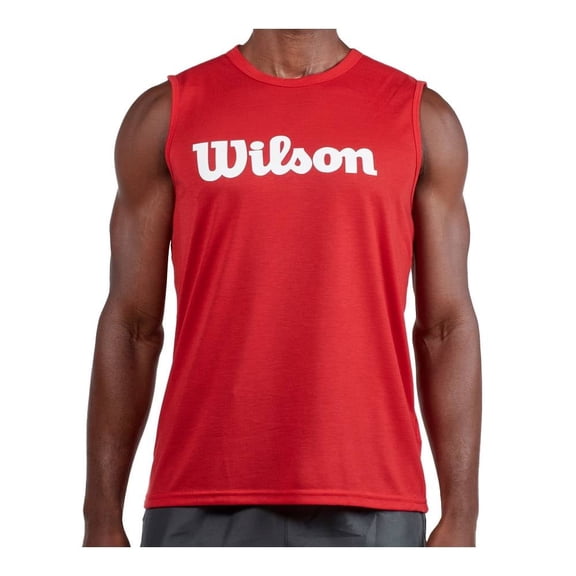 Playera Wilson para Hombre, Rojo Talla M