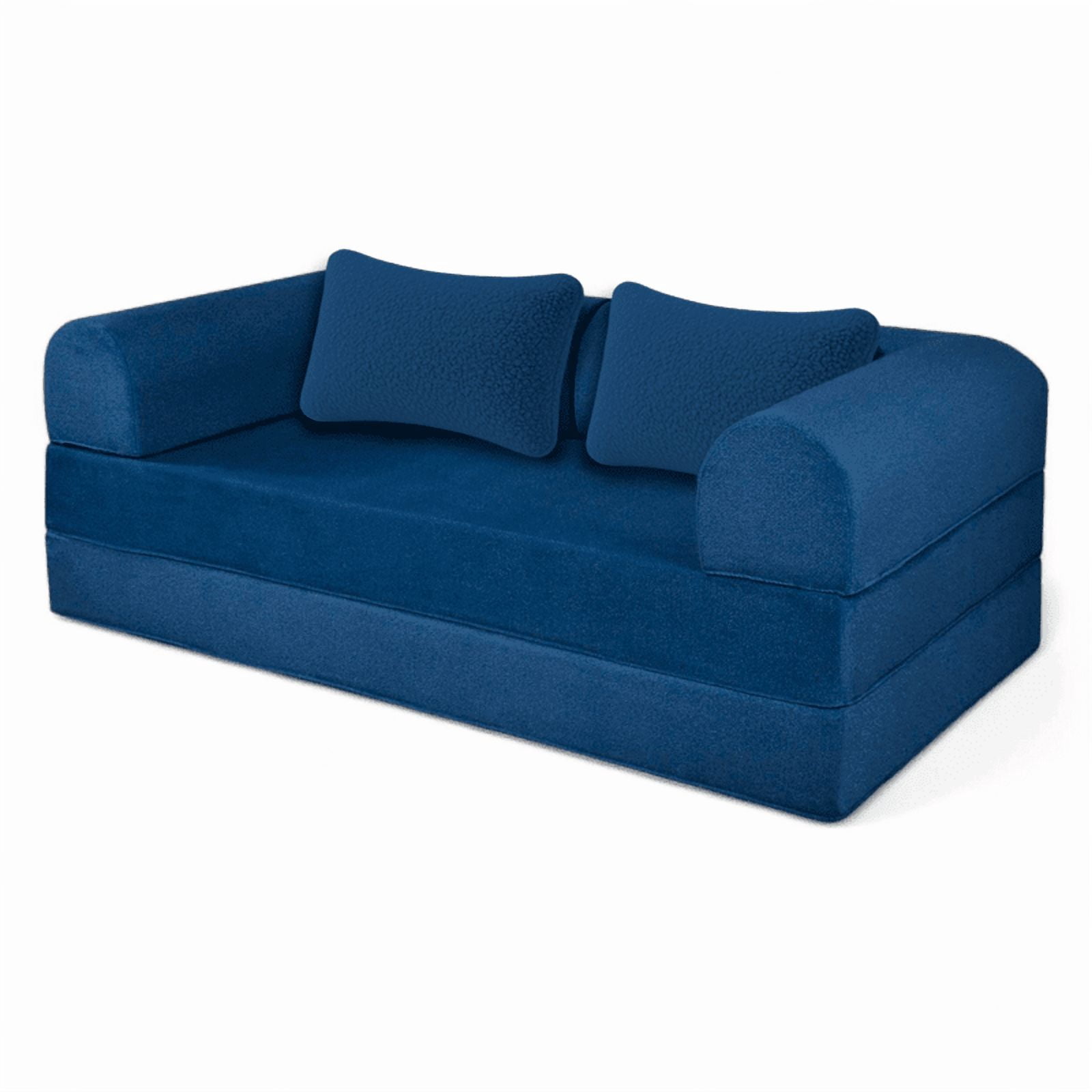 SOFA CAMA TEDDY KING SIZE SMOOTH NAVY