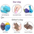 thumbnail image 4 of Air Dry Clay, 24 Colors Modeling Clay Kit With 3 Sculpting Tools, Magic Foam Clay For Kids And Adults, Diy Molding Clay Gift For Boys And Girls, 4 of 5