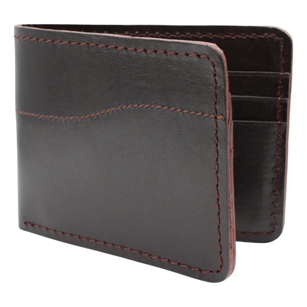 Cartera Hombre Piel Genuina Pull Up Bifold chocolate