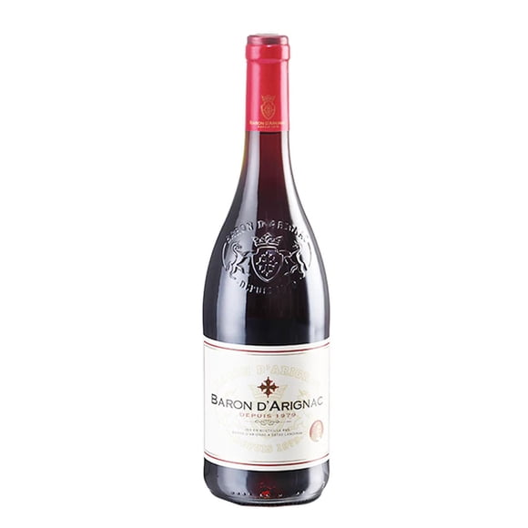 Pack de 2 Vino Tinto Baron D'Arignac Tempranillo 750 ml