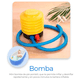 thumbnail image 4 of Bañera Inflable Para Bebés Portátil Tina Plegable Con Bomba Color Azul, 4 of 5