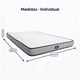 thumbnail image 2 of Colchón en Caja Restonic Individual  Memory Foam con Cooling Gel Alta Densidad Descanso Profundo, 2 of 9