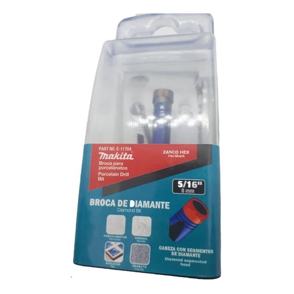 Broca De Diamante Para Porcelanato Makita E11704 5/16