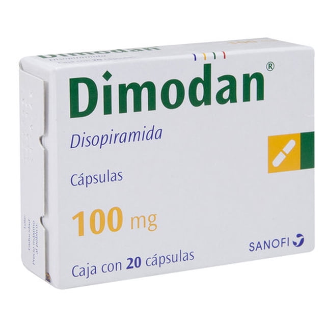Dimodan 100 mg 20 cápsulas
